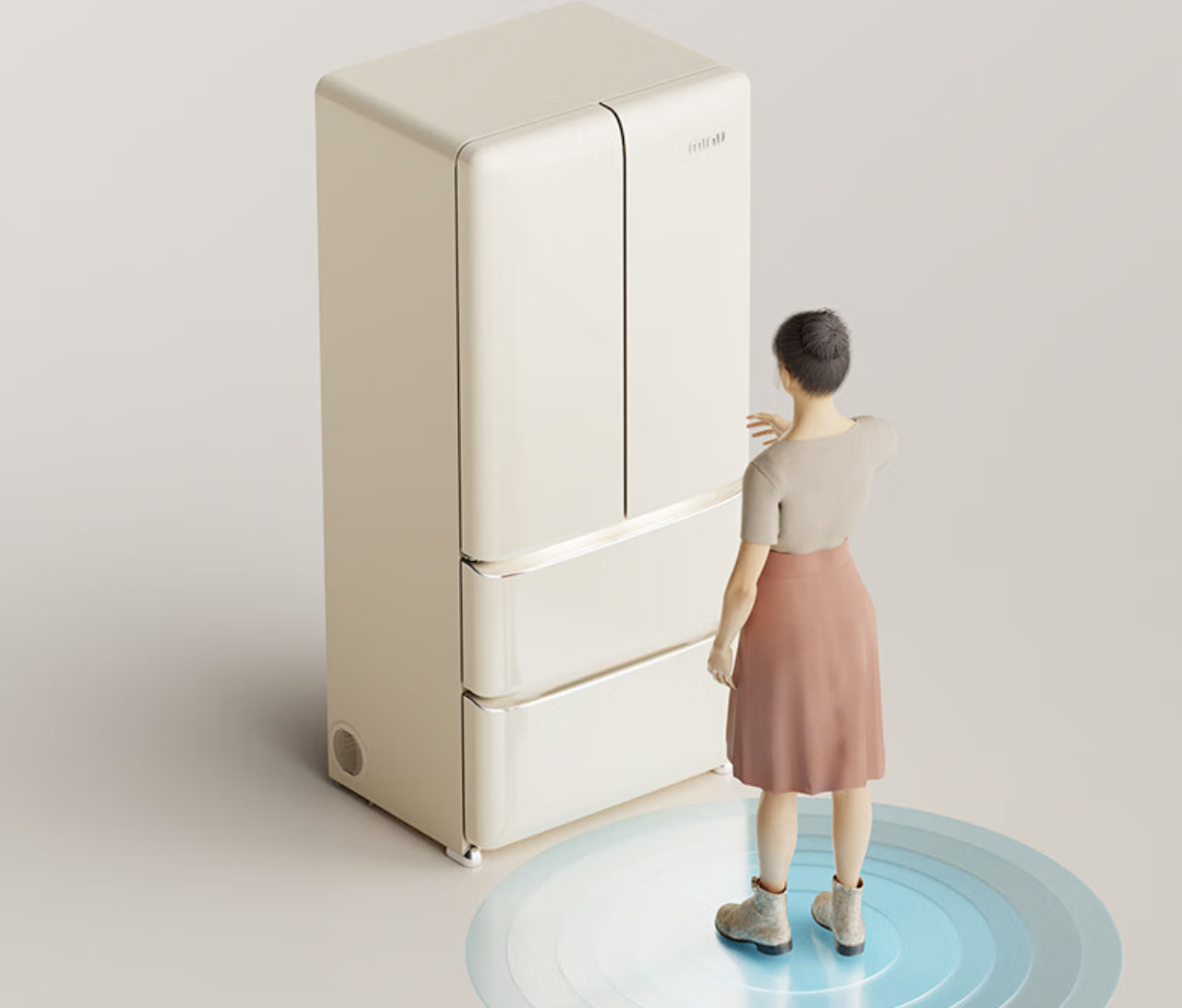《小吉复古法式智能冰箱》开启预售：到手价8999元