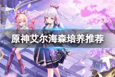 《原神》攻略——艾尔海森培养推荐