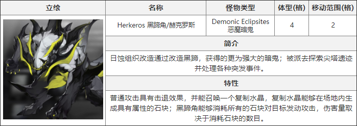 《白夜极光》黑蹄角介绍
