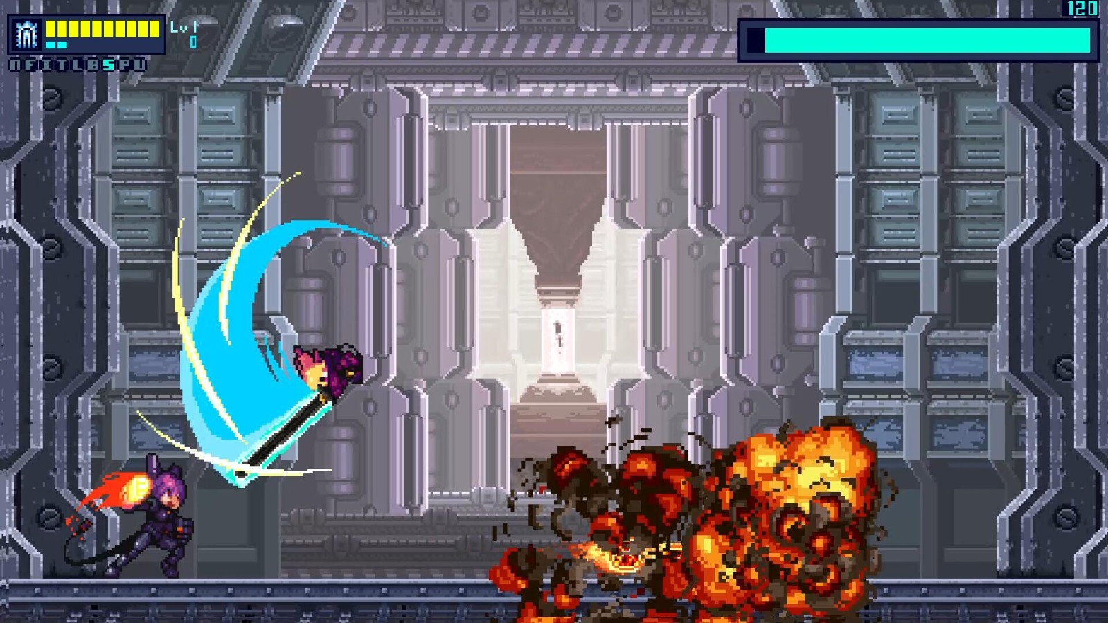 类洛克人《超合金游侠》4月28日登陆Switch 硬核2D动作