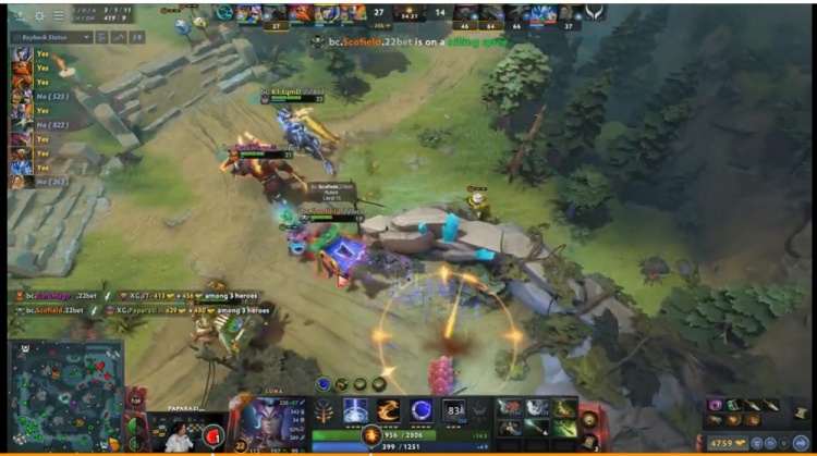 《DOTA2》2023 柏林Major赛报：Ghost斯温全程白给不断 Scofield拉比克团战秀翻 XG 0-1 BC